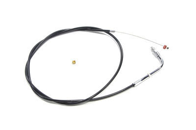 33.5 inch Black Throttle Cable 90° Elbow Fitting