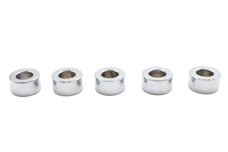 Chrome Spacers 3/8 inch X 3/4 inch X 3/8 inch
