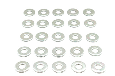 Zinc Flat Washers 1/4 inch Inner Diameter