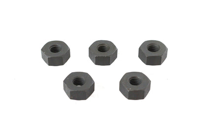Parkerized Hex Nuts 1/4 inch-24