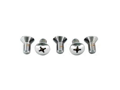 Phillips Head Chrome Screws