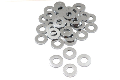 Chrome Flat Washers 7/16 inch, Extra Thick