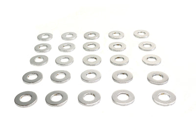 Chrome Flat Washers 1/2 inch, Extra Thick
