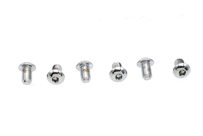 Allen Button Head Screws Chrome 5/16 inch X 1/2 inch