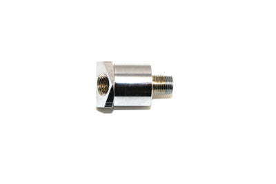 Oil pressure Gauge Fitting Chrome