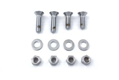 Rear Fender Strut Bolt Kit Chrome - C6111