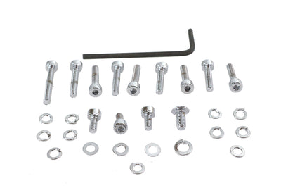 Keihin Carburetor CV Screw Kit Chrome
