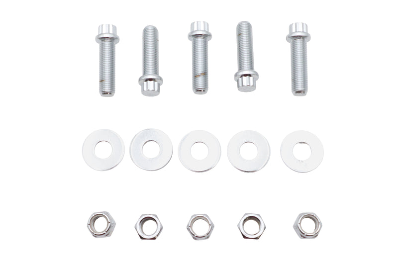 Pulley Bolt Kit Chrome
