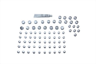 Wyatt Gatling Chrome Bolt Cap 79 Piece Cover Kit