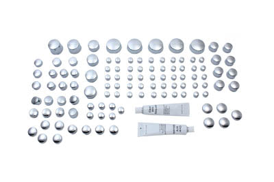 Wyatt Gatling Chrome Bolt Cap 105 Piece Cover Kit