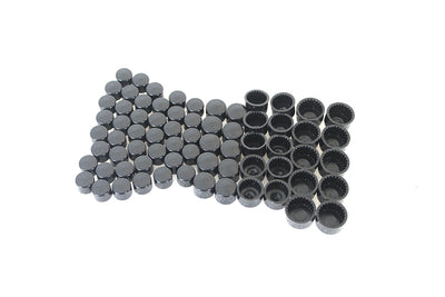 M8 Engine Bolt Cover Kit Black
