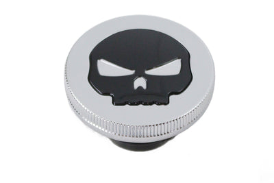 Chrome Skull Style Vented Gas Cap