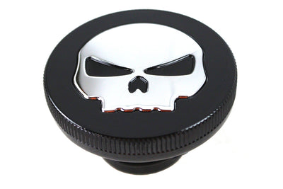 Black Skull Style Vented Gas Cap