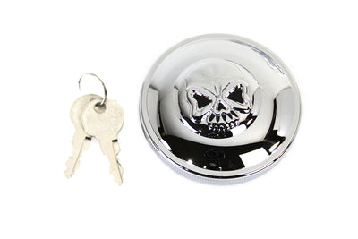 Keyed Gas Cap Vented Chrome