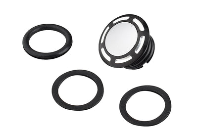 Slot Pop Up Vented Gas Cap Black
