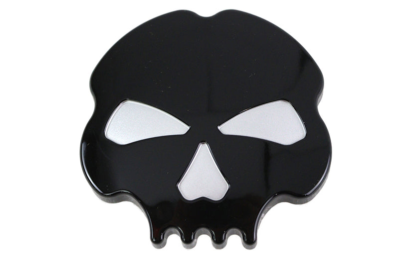 Skull Left Side Gas Cap Black