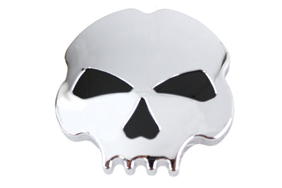 Skull Left Side Gas Cap Chrome