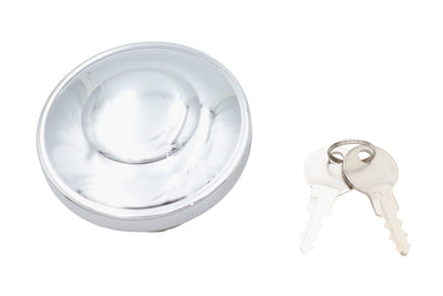 Chrome Locking Style Non-Vented Gas Cap