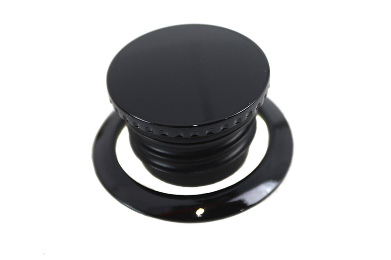 Flush Mount Gas Cap Black