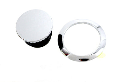 Flush Mount Gas Cap Chrome