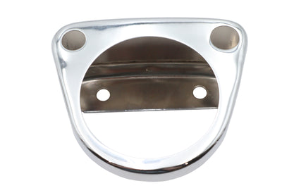 Chrome Single Gauge Housing