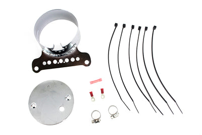 Single Gauge Mount Bracket Chrome