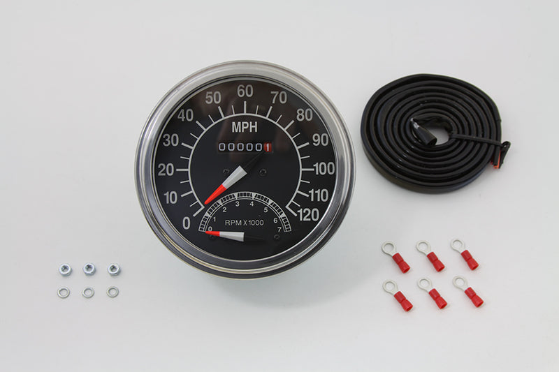 Speedometer with 2:1 Ratio and Tachometer