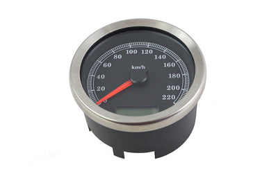 4 inch Electronic Speedometer Assembly Black