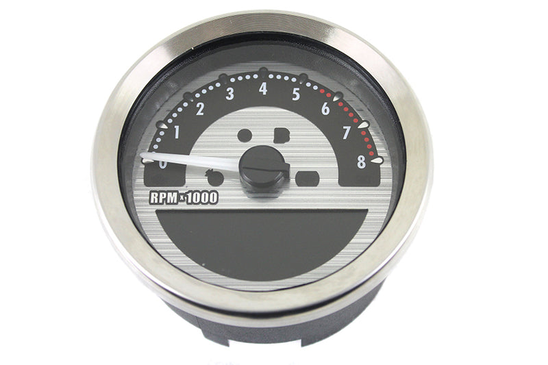 AEE 4 inch Dakota Style Speedometer and Tachometer Silver