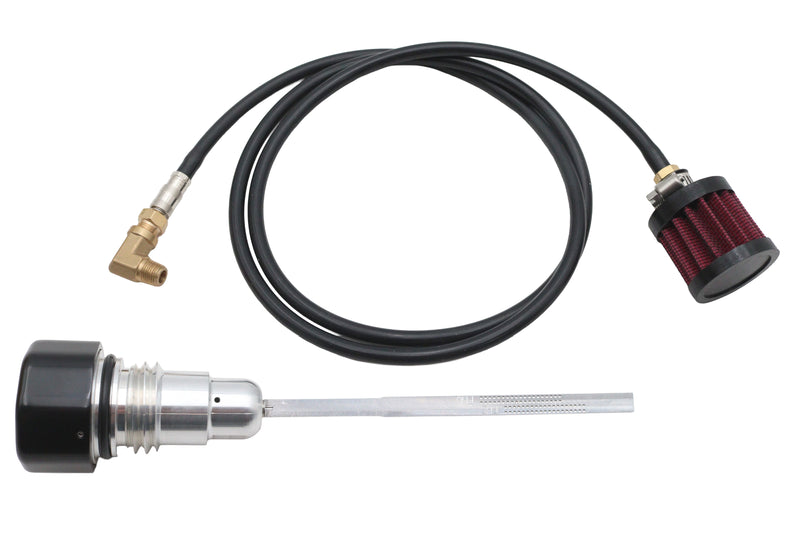 Oil Tank Vented Dipstick Black