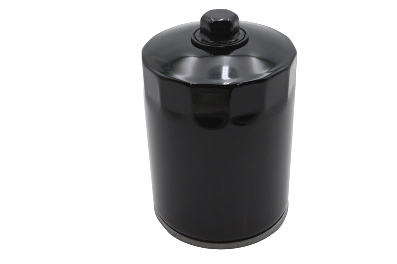 Hex Spin On Oil Filter Black