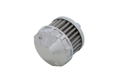 Chrome Crankcase Breather Assembly