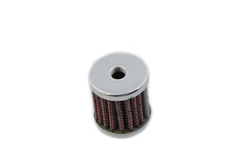 Chrome Crankcase Breather