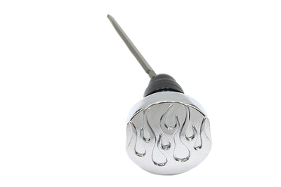 Transmission Oil Fill Plug Dipstick with Flame Design