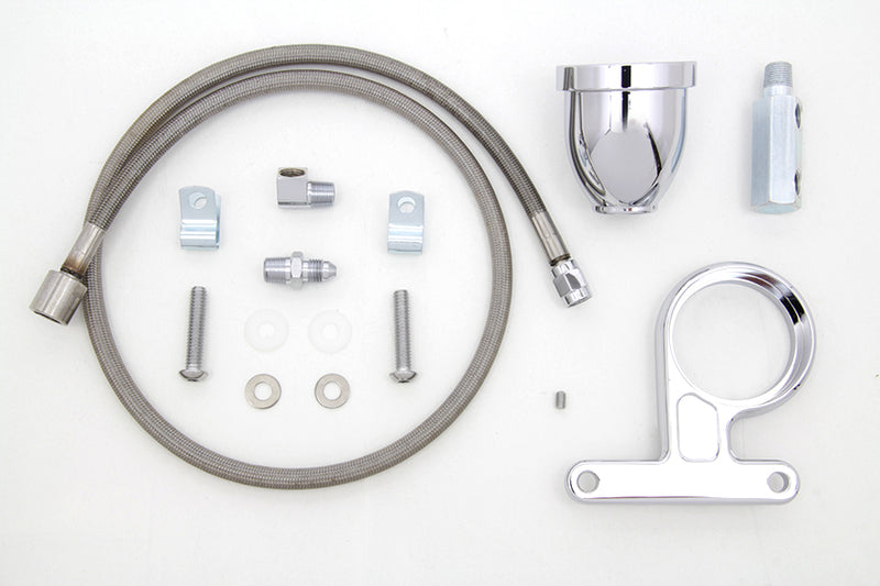 Rocker Box Oil Pressure Gauge Cup Kit