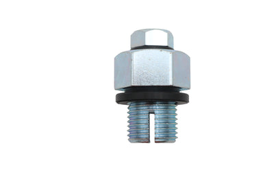 Oversize Piggback Drain Plug Zinc Plated