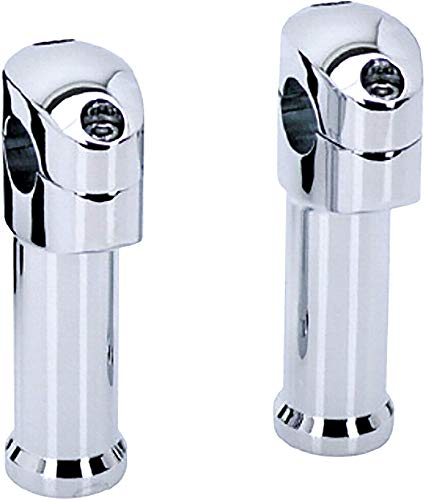 HardDrive 241593 Chrome Fat Bar 5 In Tall Rise (with Separate Top Clamp)