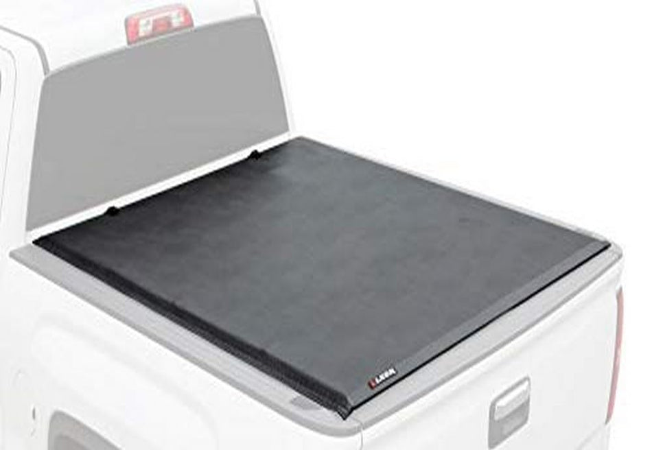 LEER SR250 | Fits 2014-2018 & 2019 Limited Chevy/GMC Silverado/Sierra with 5.8 FT Bed | Sturdy, Easy Install, Soft Rolling Truck Bed Tonneau Cover | 610120