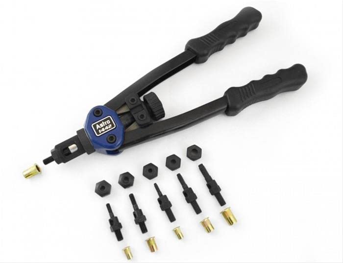 Hand Rivet Tool 1442 13" Threaded Riv-Nut Riveter Gun Heavy Duty Ergonomic Metal