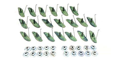 Danchuk 284 Long Quarter Panel Molding Clip Set