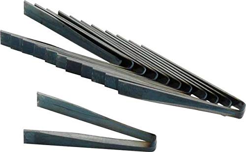 Allstar Performance ALL10275 0.31 in. No. 10 Flat Bottom Blades44; Pack of 12
