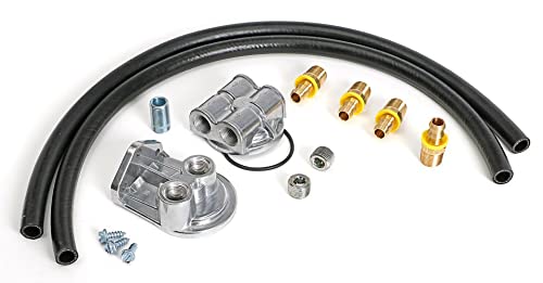 TRANS-DAPT PERFORMANCE - OIL FILTER RELOCATION KIT 90 DEGREE (1627)