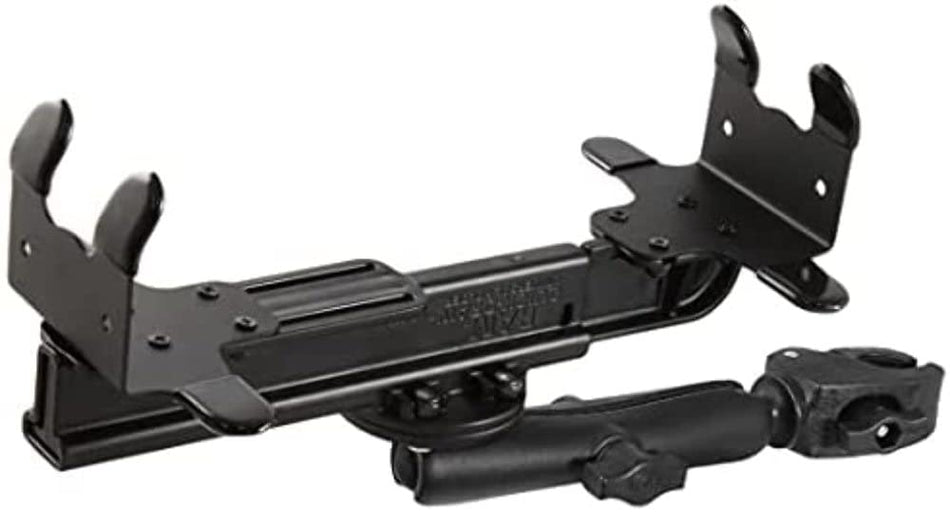RAM Mounts (RAM-B-400U-C-VPR-102 Small Tough-Claw Base with Long Double Socket Arm and Printer Cradle for The Canon Bjc-85 and I80