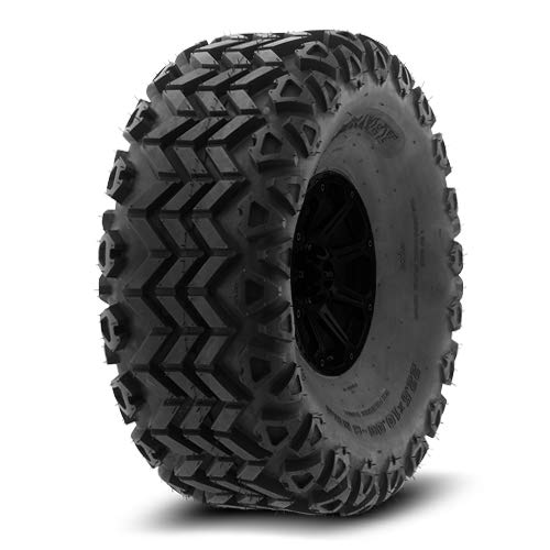 23x10-14 Vision P3026 Journey Golf Cart 77F Load Range B Black Wall Tire W30262310144