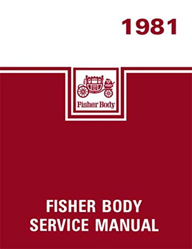 bishko automotive literature 1981 Buick Cadillac Chevrolet Body Shop Service Repair Manual Book Engine Wiring