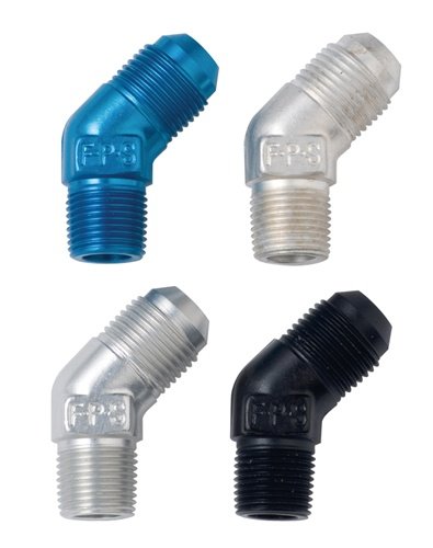 Fragola Performance Systems 482313-CL #12 X 1/2 Mpt 45 Adapter Clear