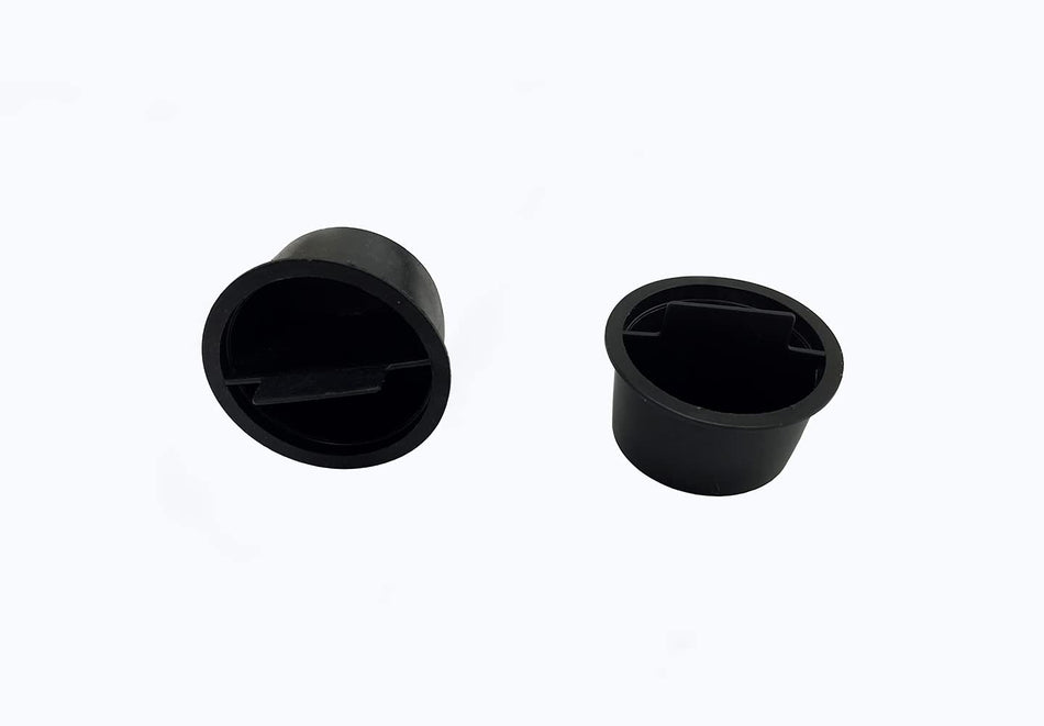 Blue Ox BX88380 Baseplate Attachment Tab Receiver Cap Plug - Pair