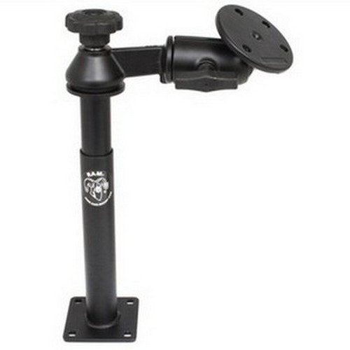 RAM MOUNTS (RAM-VP-SW2-89-240 Single Swing Arm with 8 Male Tele-Pole, 9 Female Tele-Pole and 3.68 Round Base