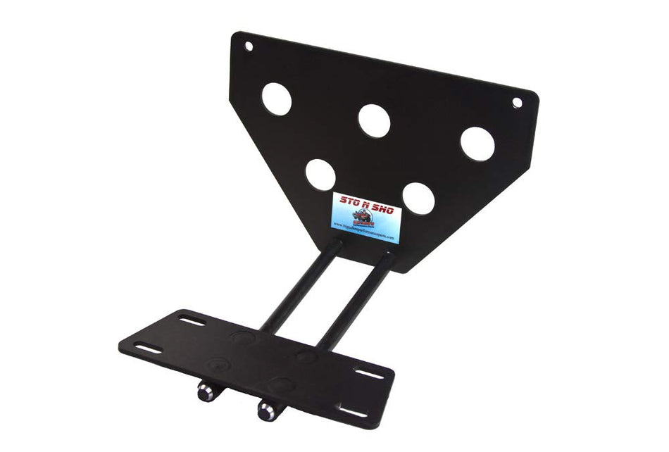 STO N SHO Front License Plate Bracket Compatible with 2016-2017 Jaguar XF Sport (SNS92a)