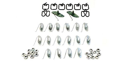 Danchuk 268 Bel Air Front Fender Molding Clip Set